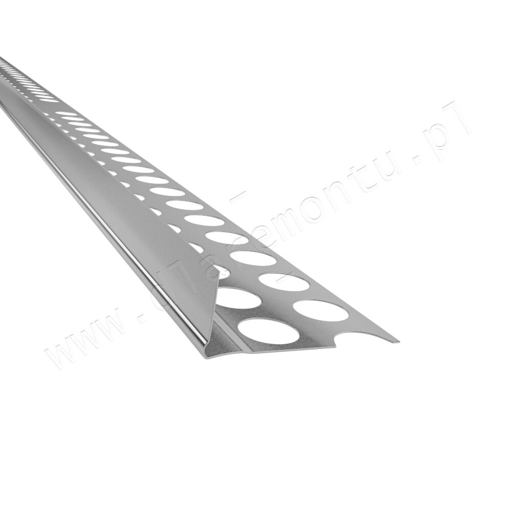 Półnarożnik aluminiowy perforowany 0,30x11,5x23,5mm 250cm Półnarożnik aluminiowy perforowany 0,30x11,5x23,5mm 250cm